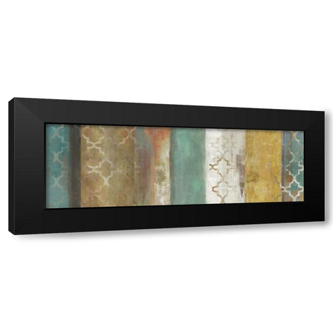 Progression II Black Modern Wood Framed Art Print with Double Matting by Reeves, Tom