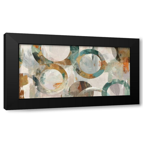 Alecto Black Modern Wood Framed Art Print by Reeves, Tom