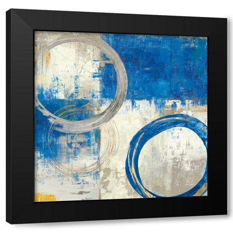 Lingering I Black Modern Wood Framed Art Print with Double Matting by Reeves, Tom