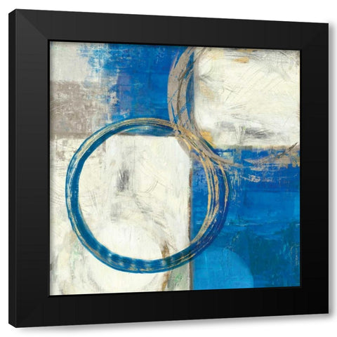 Lingering II Black Modern Wood Framed Art Print with Double Matting by Reeves, Tom