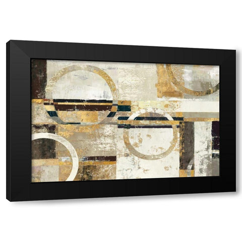 Victoria Black Modern Wood Framed Art Print by Reeves, Tom