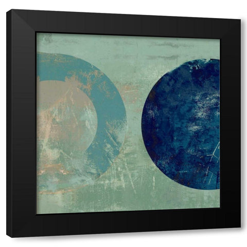 Odeon IV Black Modern Wood Framed Art Print with Double Matting by Reeves, Tom