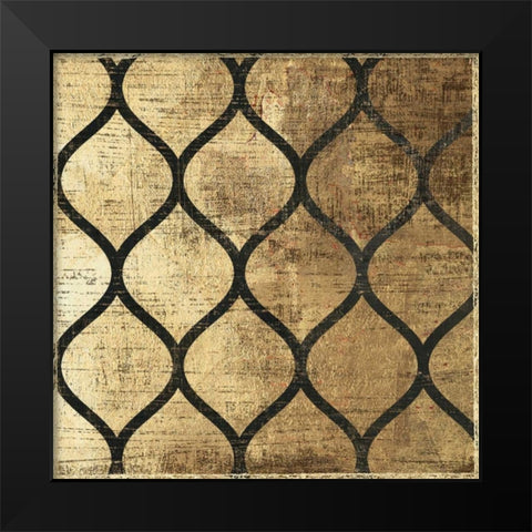 Art Deco IV Black Modern Wood Framed Art Print by Reeves, Tom