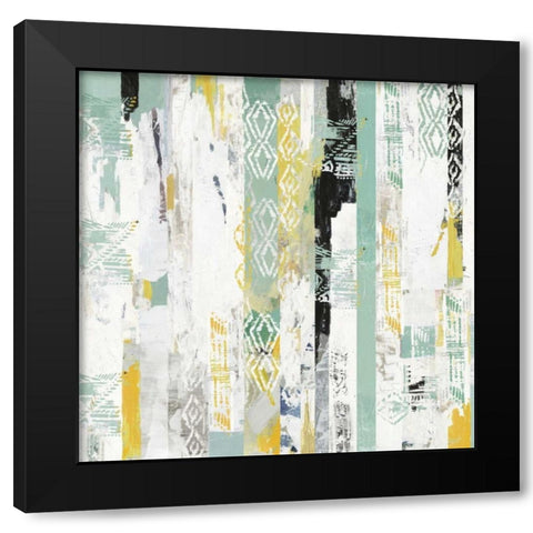 Spring I Black Modern Wood Framed Art Print with Double Matting by Reeves, Tom