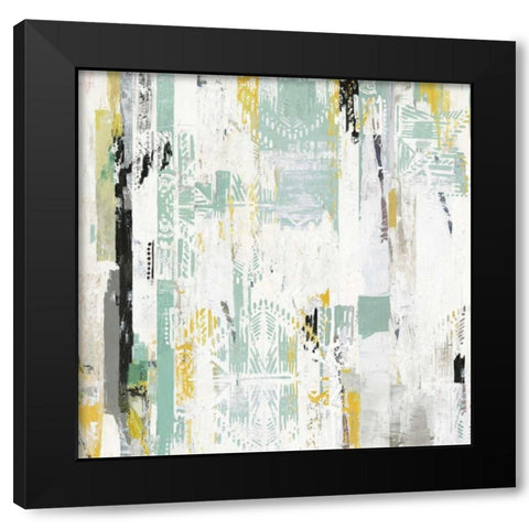 Spring II Black Modern Wood Framed Art Print by Reeves, Tom