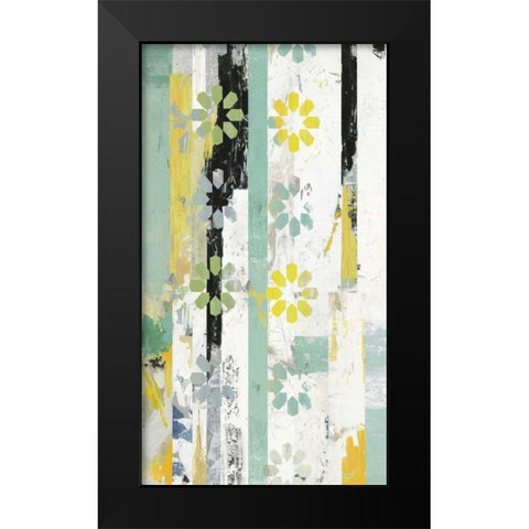Star II Black Modern Wood Framed Art Print by Reeves, Tom