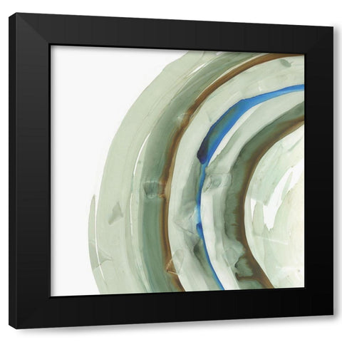 Stone Carving II Black Modern Wood Framed Art Print by Reeves, Tom