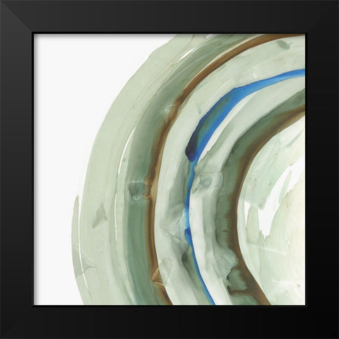 Stone Carving II Black Modern Wood Framed Art Print by Reeves, Tom