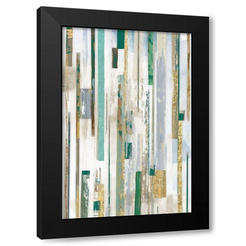 Altered Scale Black Modern Wood Framed Art Print with Double Matting by Reeves, Tom