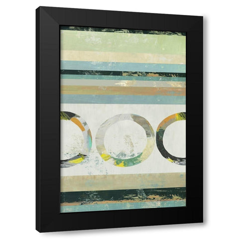 Solitude I Black Modern Wood Framed Art Print by Reeves, Tom