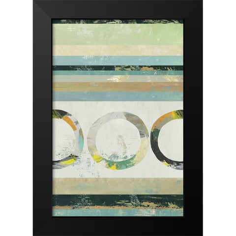 Solitude I Black Modern Wood Framed Art Print by Reeves, Tom