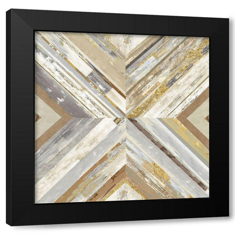 Cross Over  Black Modern Wood Framed Art Print with Double Matting by Reeves, Tom