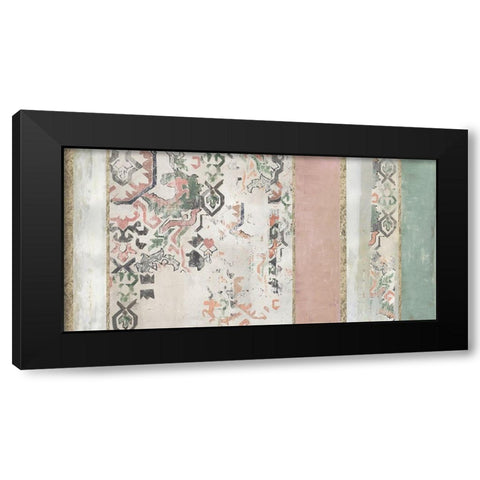 Golden Rug II  Black Modern Wood Framed Art Print by Reeves, Tom