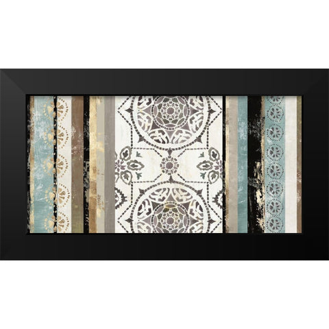 Modernized II  Black Modern Wood Framed Art Print by Reeves, Tom
