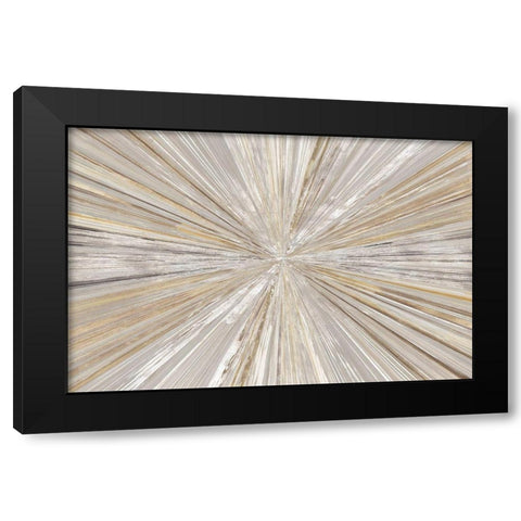 Shimmering Light I Black Modern Wood Framed Art Print with Double Matting by Reeves, Tom