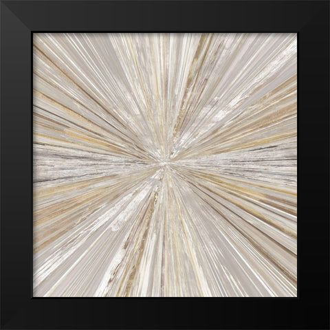 Shimmering Light II Black Modern Wood Framed Art Print by Reeves, Tom