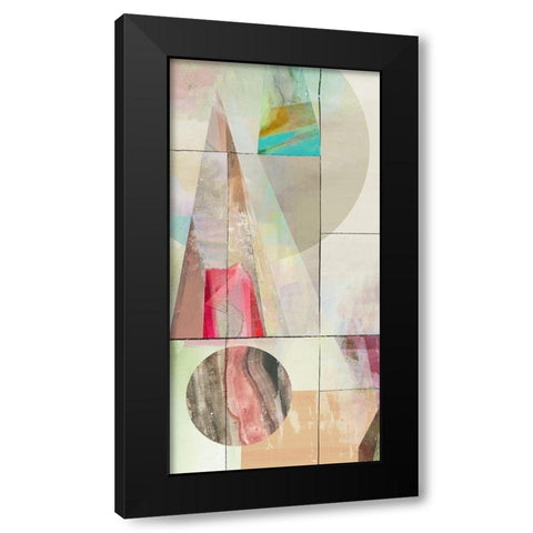 Millennium I Black Modern Wood Framed Art Print by Reeves, Tom