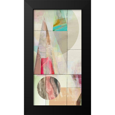 Millennium I Black Modern Wood Framed Art Print by Reeves, Tom