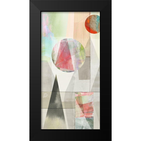 Millennium II Black Modern Wood Framed Art Print by Reeves, Tom