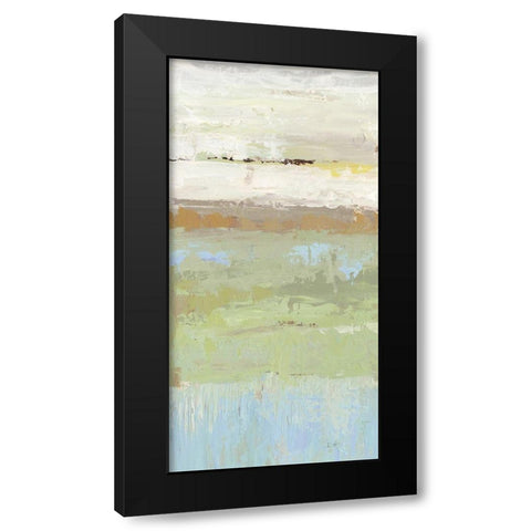 Enclosure I  Black Modern Wood Framed Art Print by Reeves, Tom