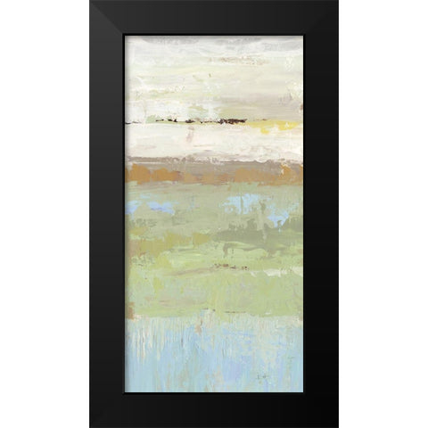 Enclosure I  Black Modern Wood Framed Art Print by Reeves, Tom