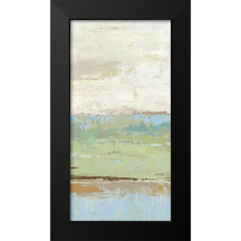 Enclosure II  Black Modern Wood Framed Art Print by Reeves, Tom
