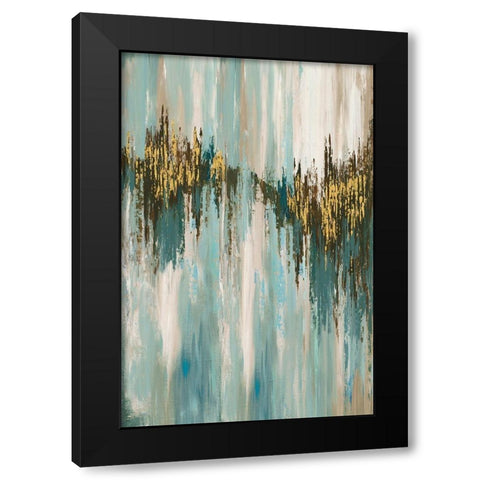 Moonlight Drive  Black Modern Wood Framed Art Print with Double Matting by Reeves, Tom