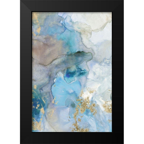 Emerald Pool II  Black Modern Wood Framed Art Print by Reeves, Tom