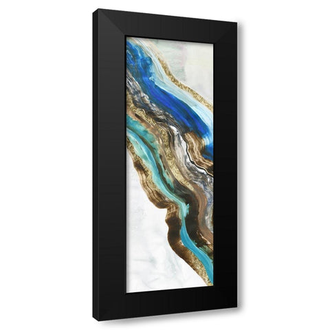 Crystalised II  Black Modern Wood Framed Art Print with Double Matting by Reeves, Tom