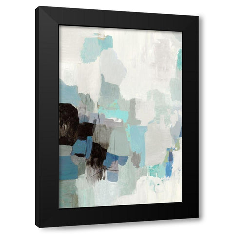 Pellucid  Black Modern Wood Framed Art Print by Tom Reeves