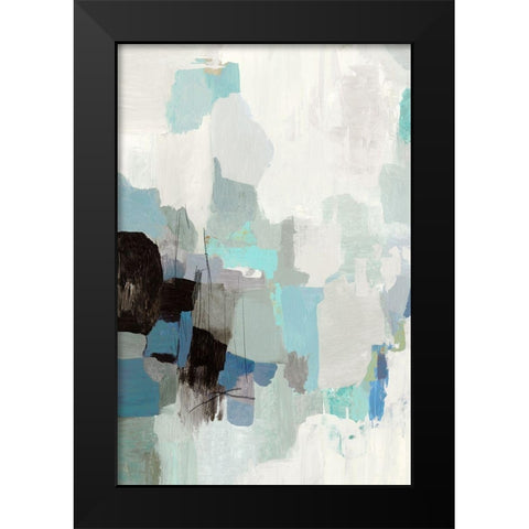 Pellucid  Black Modern Wood Framed Art Print by Tom Reeves