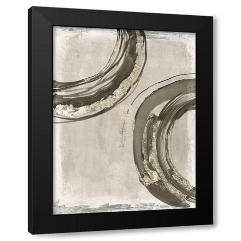 Consistent II  Black Modern Wood Framed Art Print by Tom Reeves