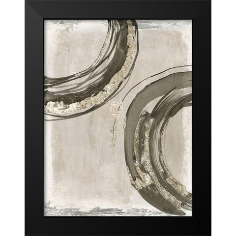 Consistent II  Black Modern Wood Framed Art Print by Tom Reeves