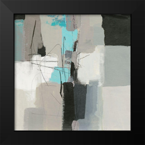 New Light II  Black Modern Wood Framed Art Print by Tom Reeves