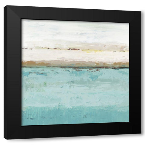 Next Level  Black Modern Wood Framed Art Print by Tom Reeves