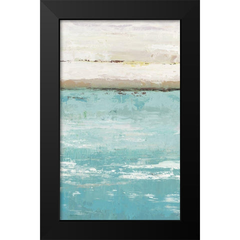 Next Level II  Black Modern Wood Framed Art Print by Tom Reeves
