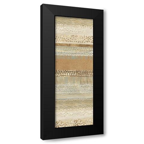 Placidity I Black Modern Wood Framed Art Print with Double Matting by Reeves, Tom