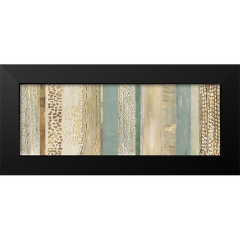 Placidity IV Black Modern Wood Framed Art Print by Reeves, Tom