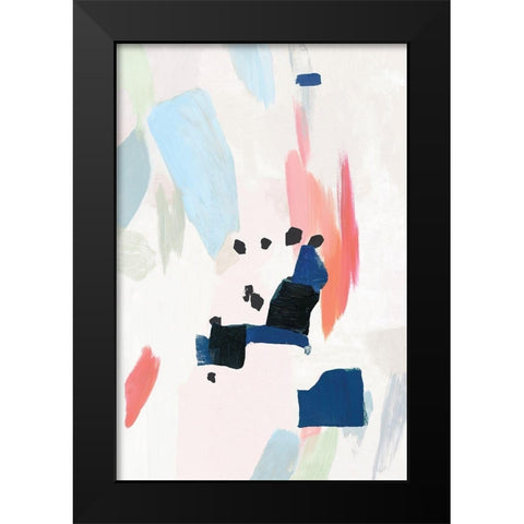 Pure Adolescence Black Modern Wood Framed Art Print by Reeves, Tom