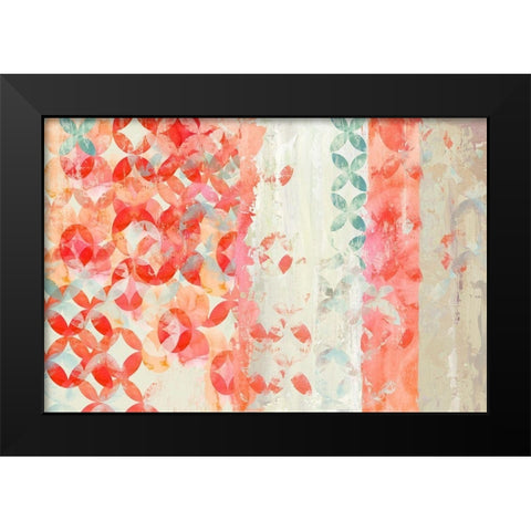 Valentine I Black Modern Wood Framed Art Print by Reeves, Tom