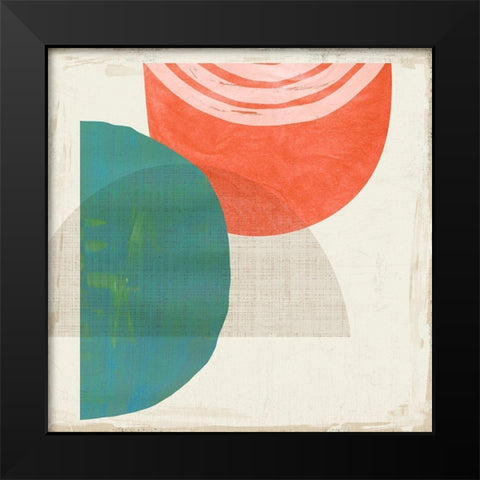 Chipper IV Black Modern Wood Framed Art Print by Reeves, Tom