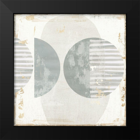 Heather I Black Modern Wood Framed Art Print by Reeves, Tom