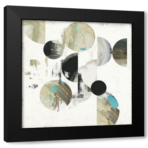 Soil Black Modern Wood Framed Art Print by Reeves, Tom