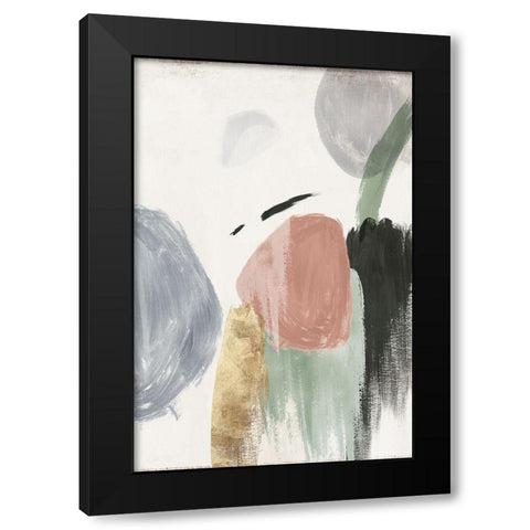 Balance of Amusement  Black Modern Wood Framed Art Print by Reeves, Tom
