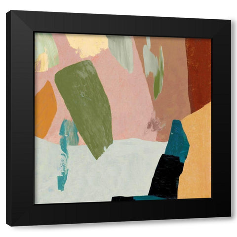 Afloat I  Black Modern Wood Framed Art Print by Reeves, Tom