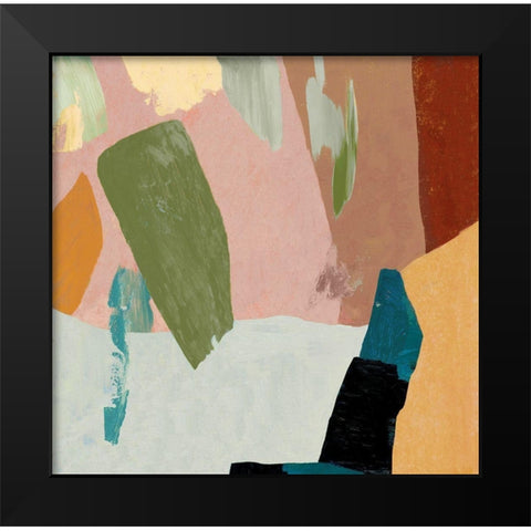 Afloat I  Black Modern Wood Framed Art Print by Reeves, Tom