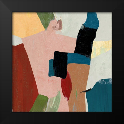 Afloat II  Black Modern Wood Framed Art Print by Reeves, Tom