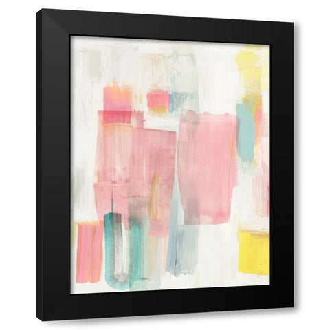 Summer Sorbet  Black Modern Wood Framed Art Print by Reeves, Tom