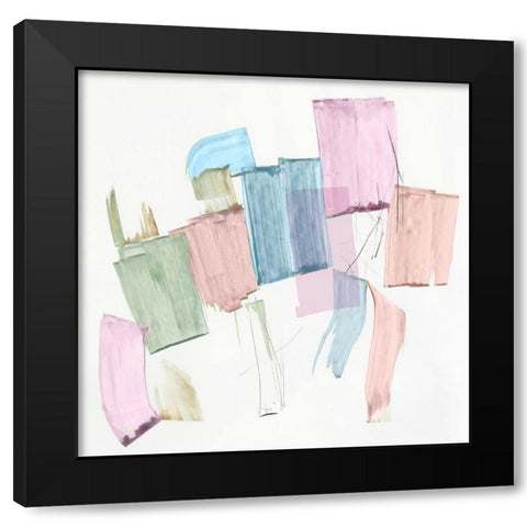 Touch of Spring  Black Modern Wood Framed Art Print by Reeves, Tom