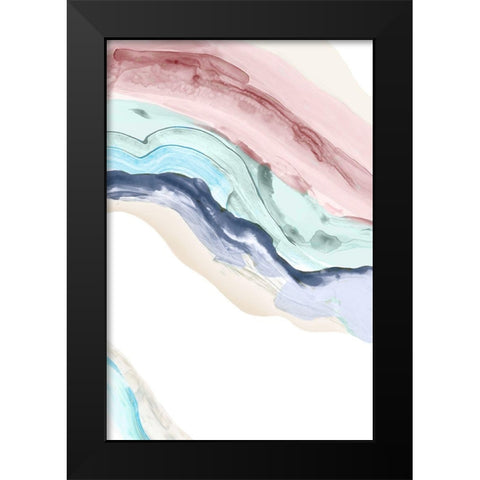 Insistent I  Black Modern Wood Framed Art Print by Reeves, Tom